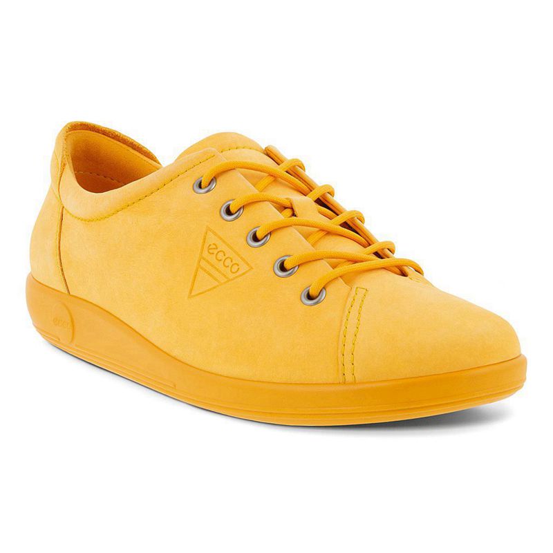 Zapatillas Ecco Soft 2.0 Para Mujer,Amarillo,769508-PIE